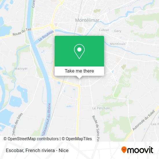 Escobar map