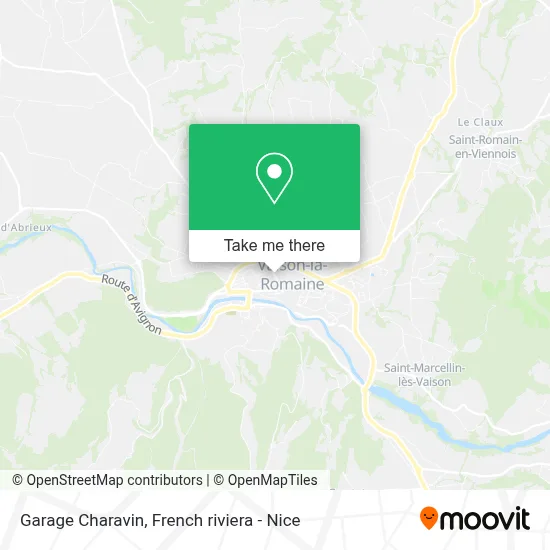 Garage Charavin map