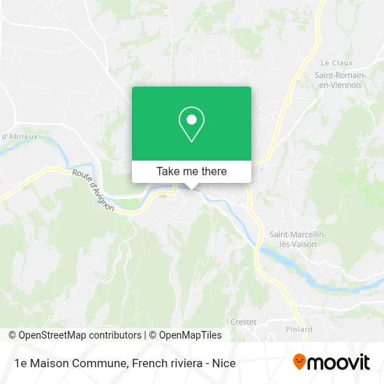 1e Maison Commune map