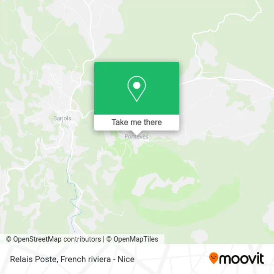Relais Poste map