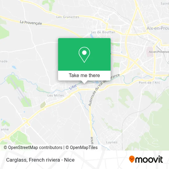Carglass map