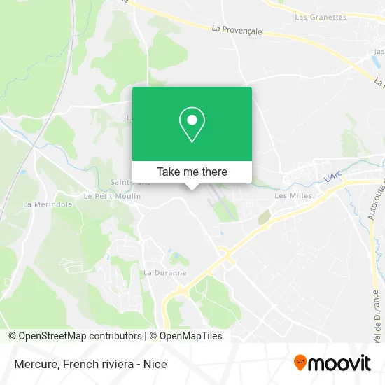 Mercure map