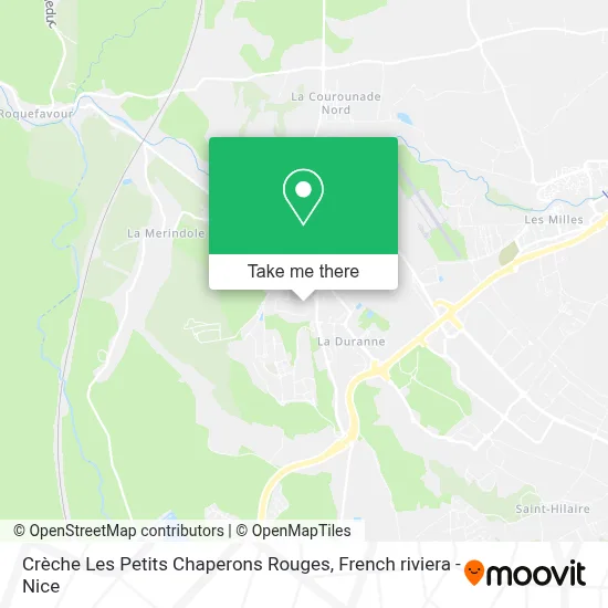 Crèche Les Petits Chaperons Rouges map