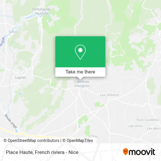 Place Haute map