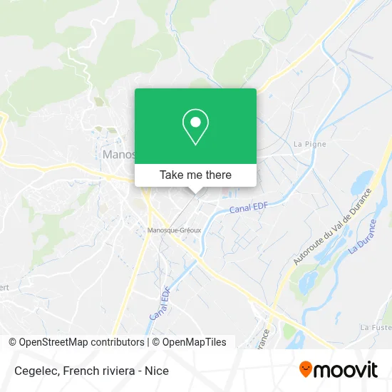 Cegelec map