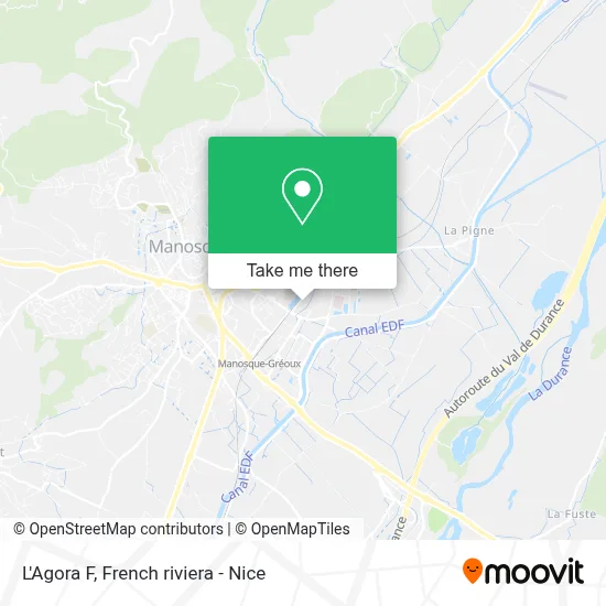 L'Agora F map