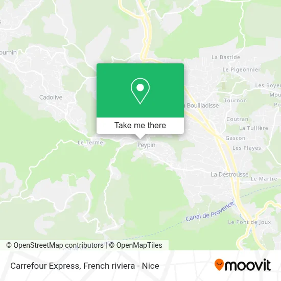 Carrefour Express map