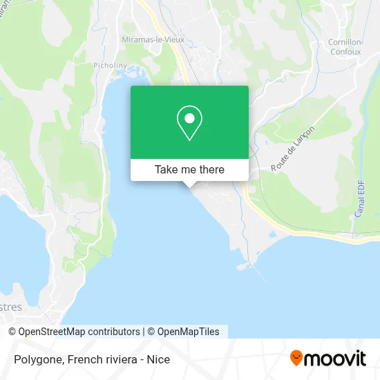 Polygone map