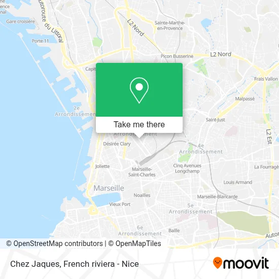 Chez Jaques map