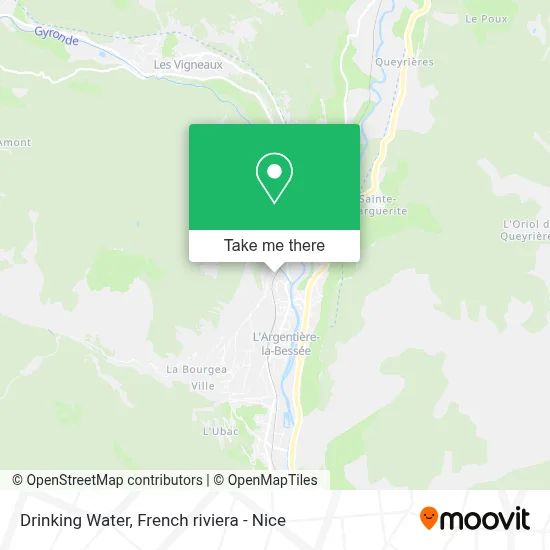 Eau Potable map