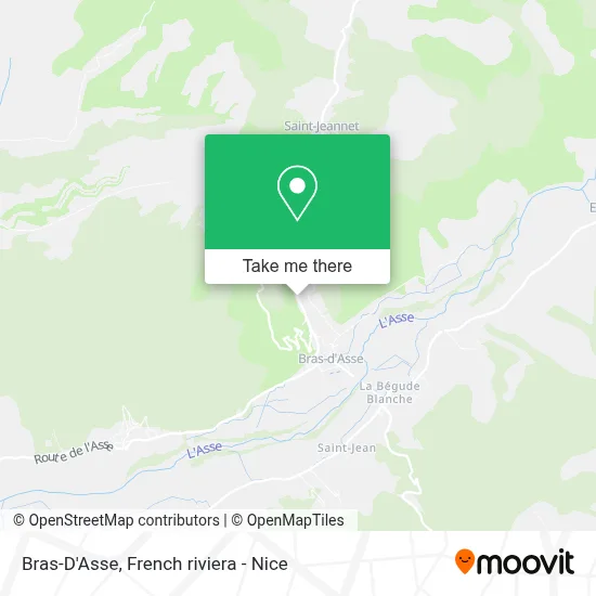 Bras-D'Asse map