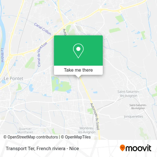 Transport Ter map