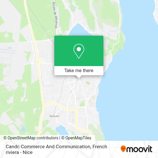 Candc Commerce And Communication map