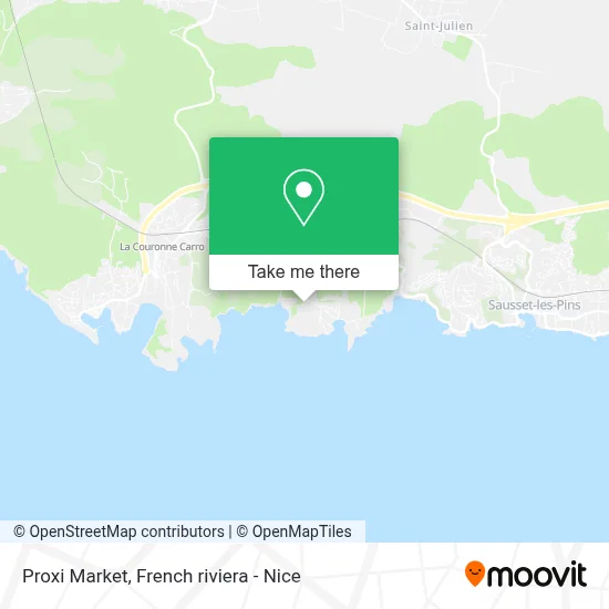 Proxi Market map