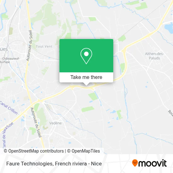 Faure Technologies map