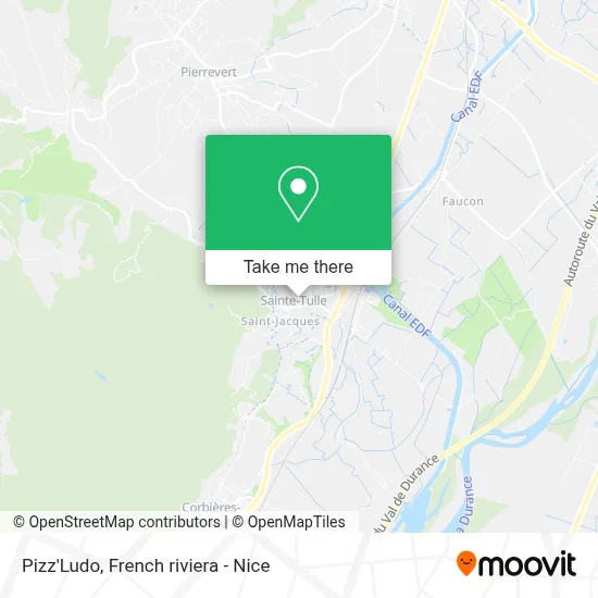 Pizz'Ludo map
