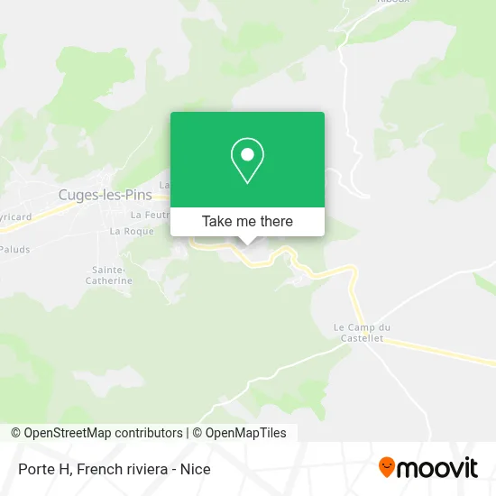Porte H map