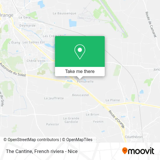 La Cantine map