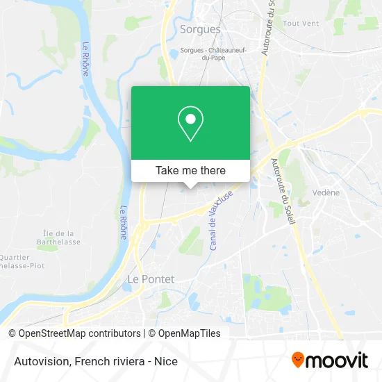 Autovision map