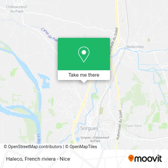 Haleco map