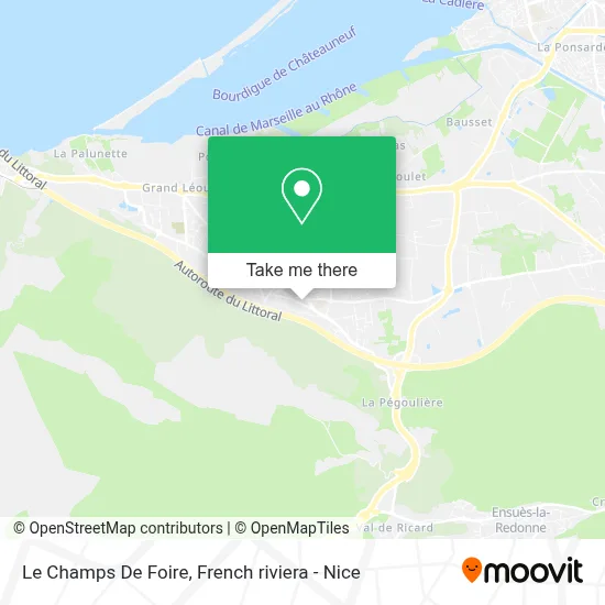 Le Champs De Foire map