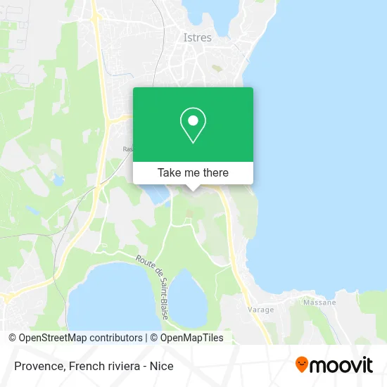 Provence map