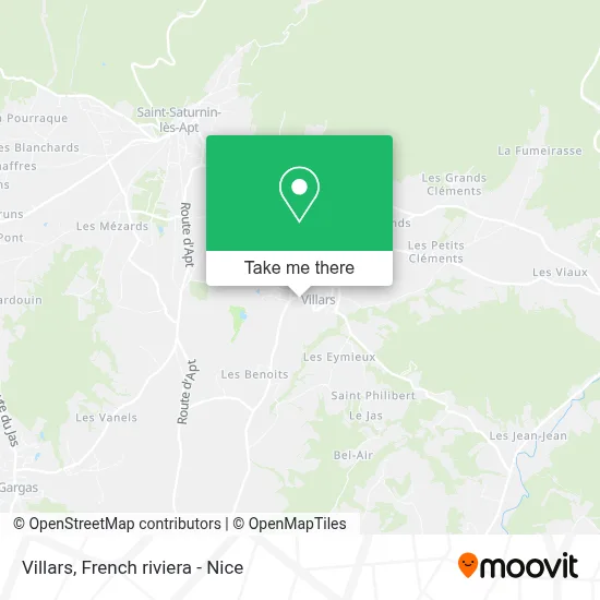 Villars map