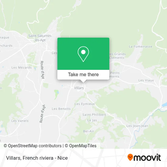 Villars map