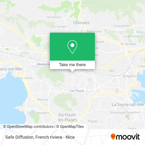 Safe Diffusion map