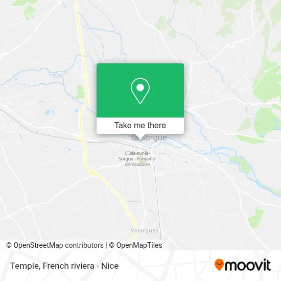 Temple map