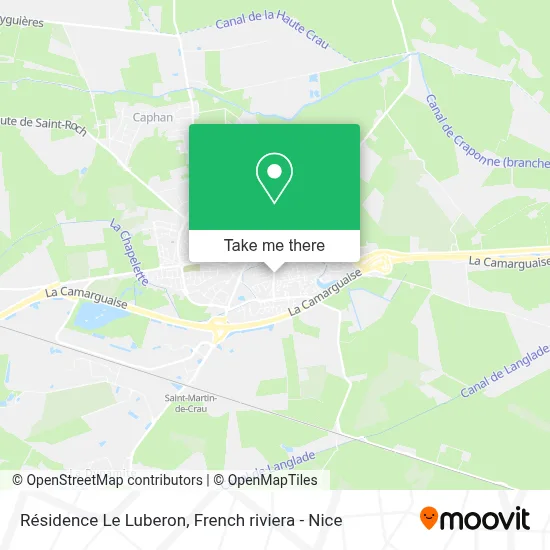 Résidence Le Luberon map