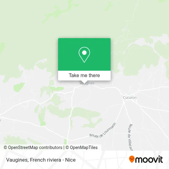 Vaugines map