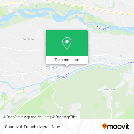 Charleval map