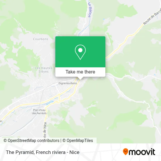 La Pyramide map