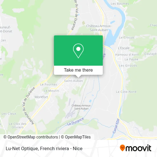 Lu-Net Optique map