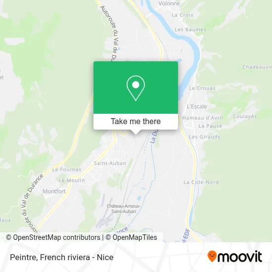 Peintre map