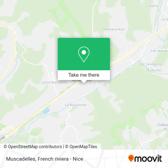 Muscadelles map
