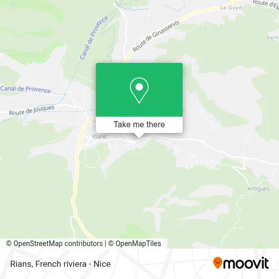 Mapa Rians
