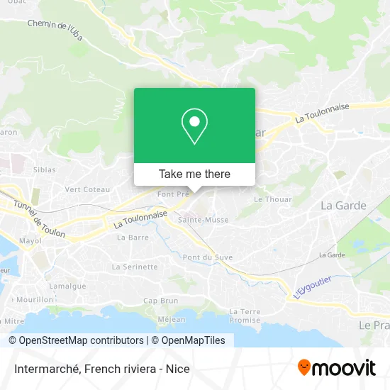 Mapa Intermarché