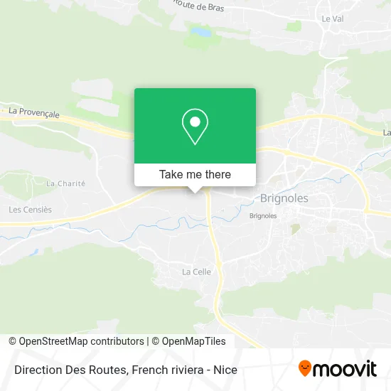Direction Des Routes map
