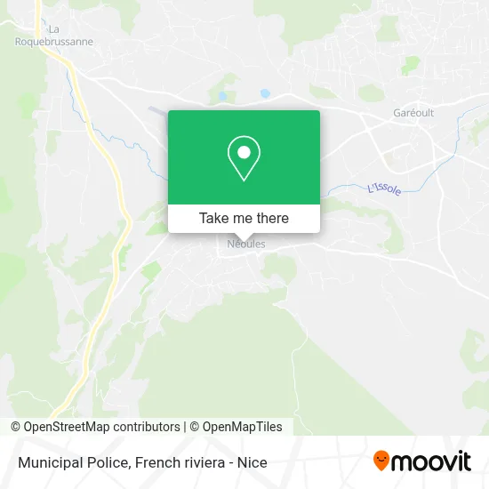 Police Municipale map