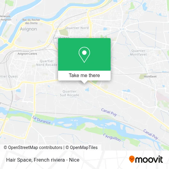 Espace Coiffure map