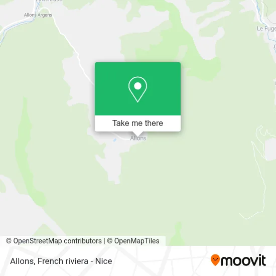 Allons map