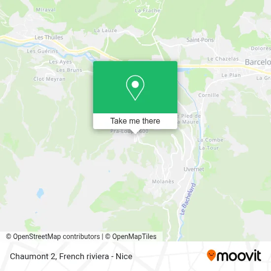 Chaumont 2 map