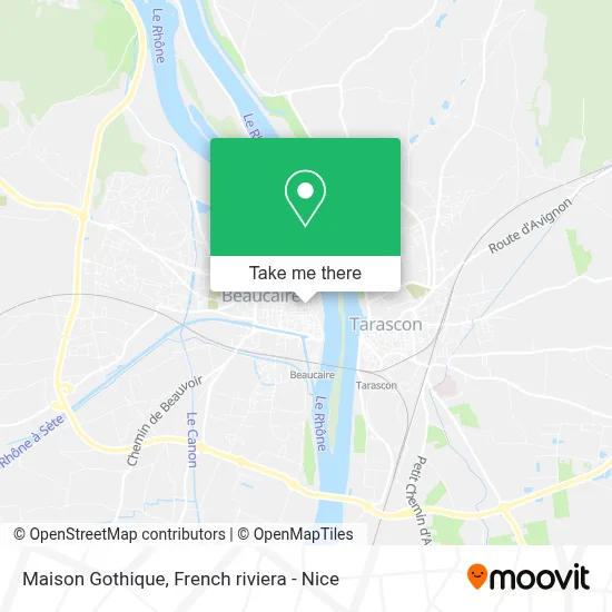 Maison Gothique map