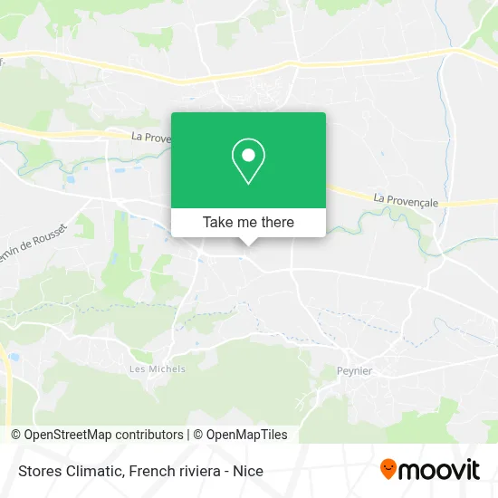 Stores Climatic map