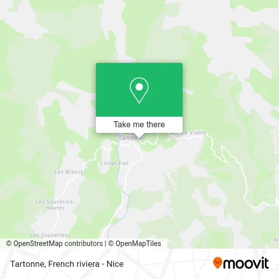 Tartonne map