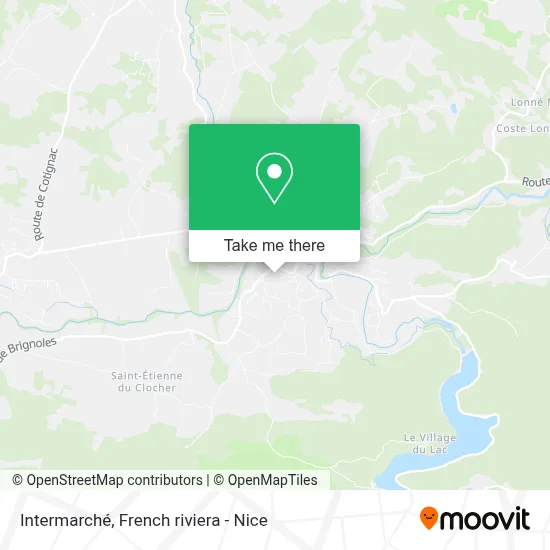 Mapa Intermarché
