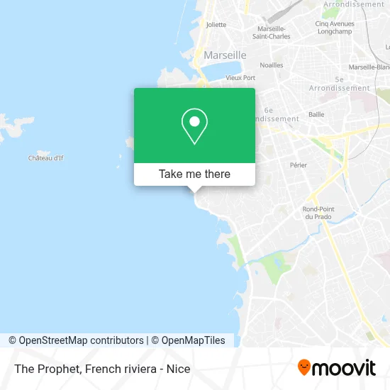 Le Prophète map