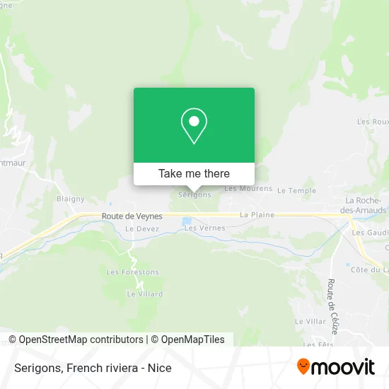 Serigons map